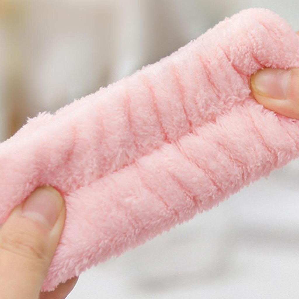 4Pcs Face Wash Hand Wrist Strap Reusable Sweat Band Microfiber Towel Band Flexible Absorbent Wrist Strap Face Wash Wrist
