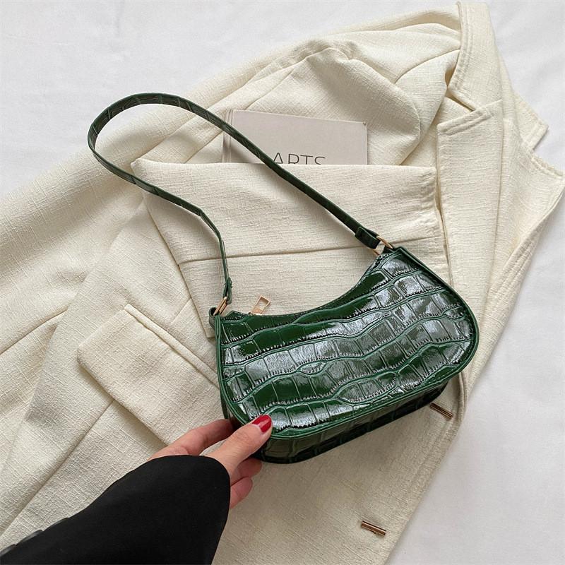 Vintage Chic Shoulder Bag Women's 2023 New Underarm Bag Trendy Korean Style Ladies Bag