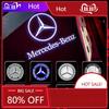 C200 E200 Pour Mercedes Benz 2 Pièces Lumière de Porte de Voiture Logo Projecteur Laser Ombre Fantôme Lumière d'Accueil Pour Mercedes Benz CLA C117 C2