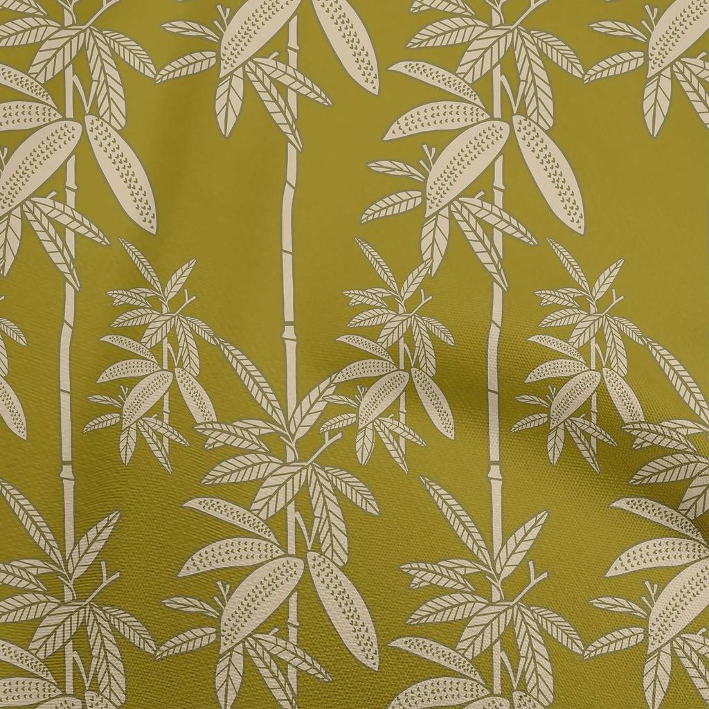 oneOone Cotton Flex Blue Fabric Tropical Palm Tree Quilting Supplies Print Sewing Fabric By The Yard 40 Inch