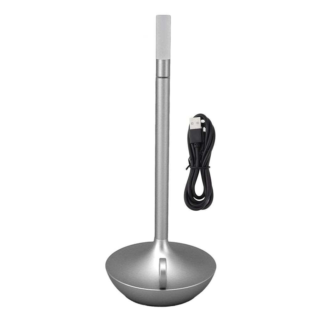 Kabellose Tischleuchte Innovative Kerzenform 3 Helligkeitsstufen Dimmbar Wiederaufladbare LED Schreibtischlampe