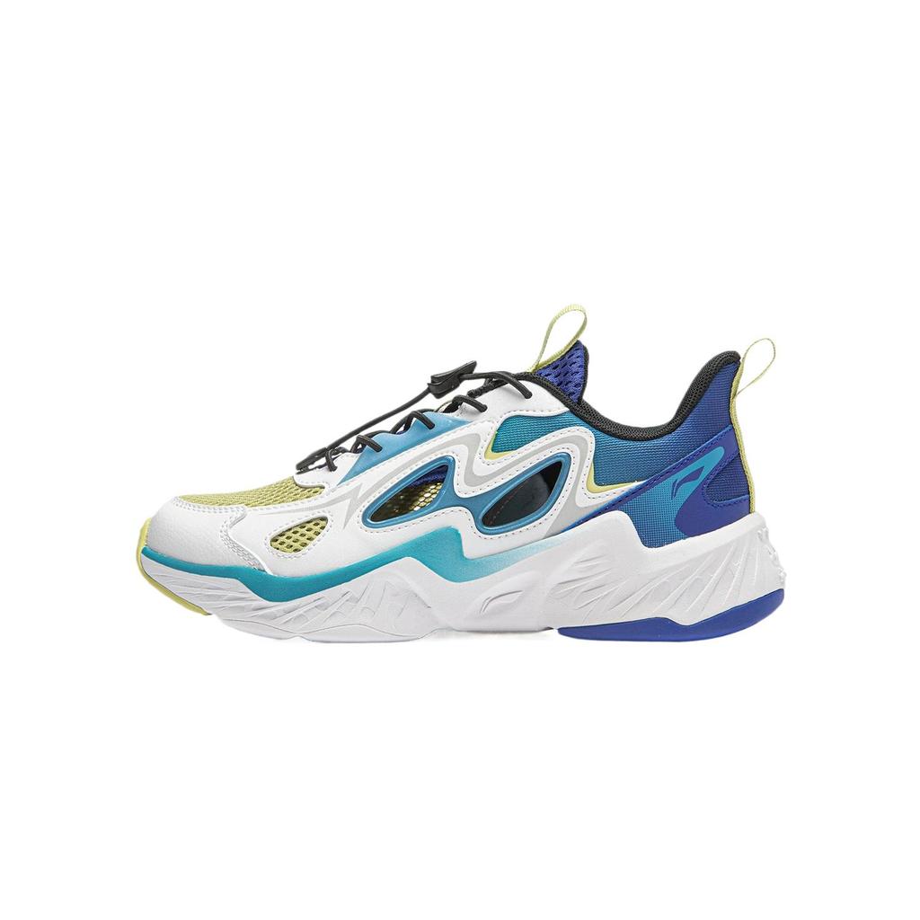 Li Ning Kids Sports Lifestyle Synthetic Leather Fashion Simple Comfortable Aesthetic Low-Top Casual Shoes Men casual shoes YKCU140-7