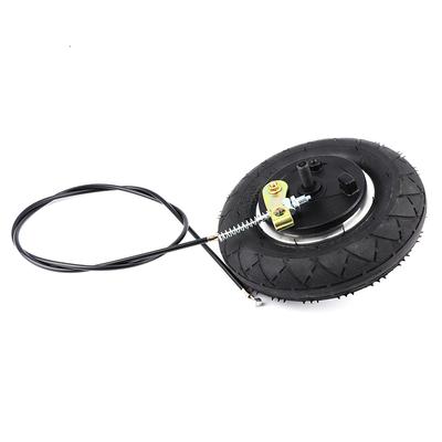 1 Set 8 Inch Wheel 200x50 Pneumatic Wheel With Drum Brake Electric Scooter With Expansion Brake Aluminum Wheel Brake