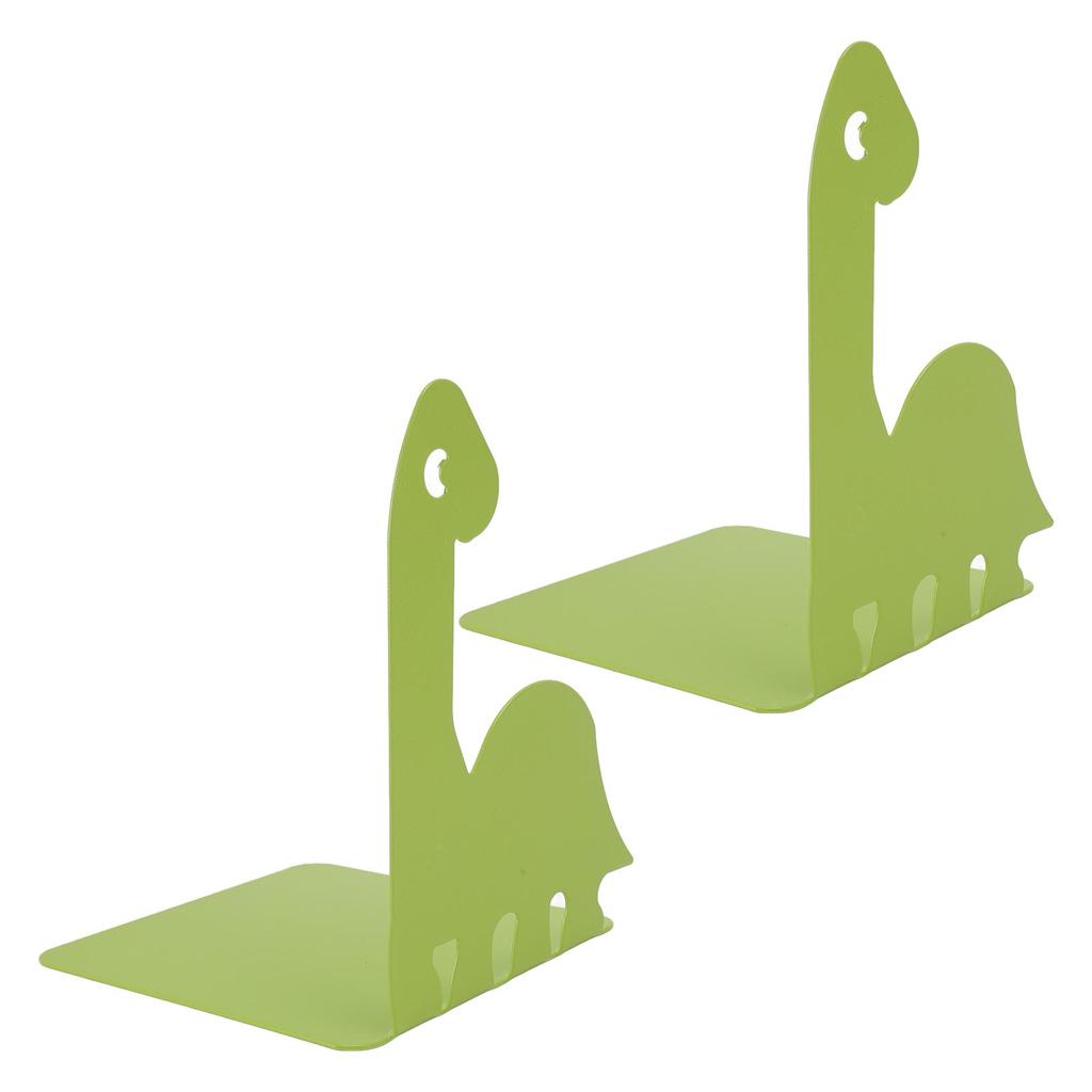 Metal Bookend Steel Cartoon Animal Shaped Non Slip Multifunctional Book End for DVD CD Cabinets Bookstores