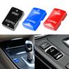 Premium Quality ABS Rubberized Car Replace Gear Mode Switch Button Trim for BMW