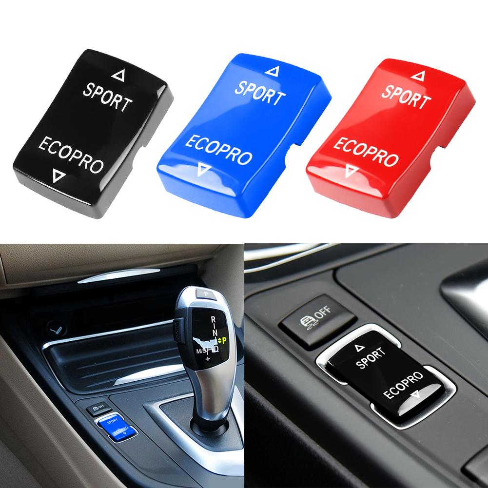 Premium Quality ABS Rubberized Car Replace Gear Mode Switch Button Trim for BMW
