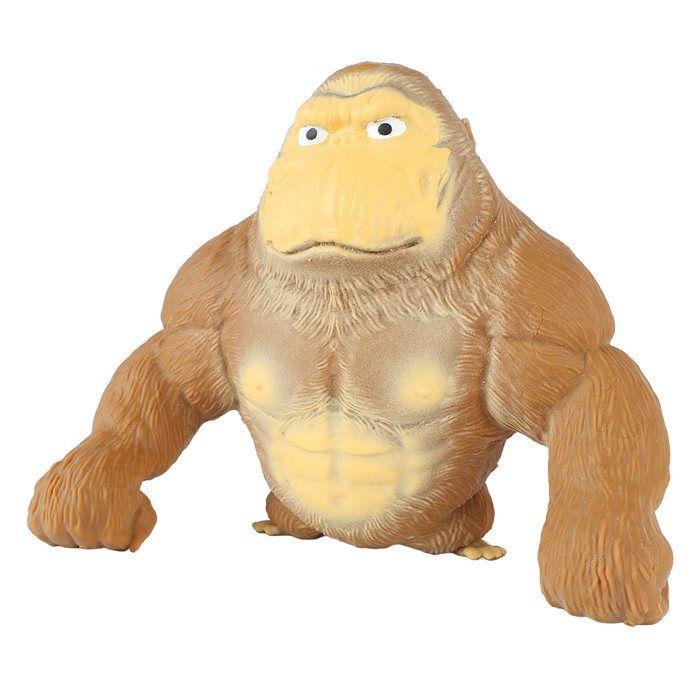 Toy - ZULBCEO - Elastic Monkey - Brown - Anti-stress - 19x20 Cm