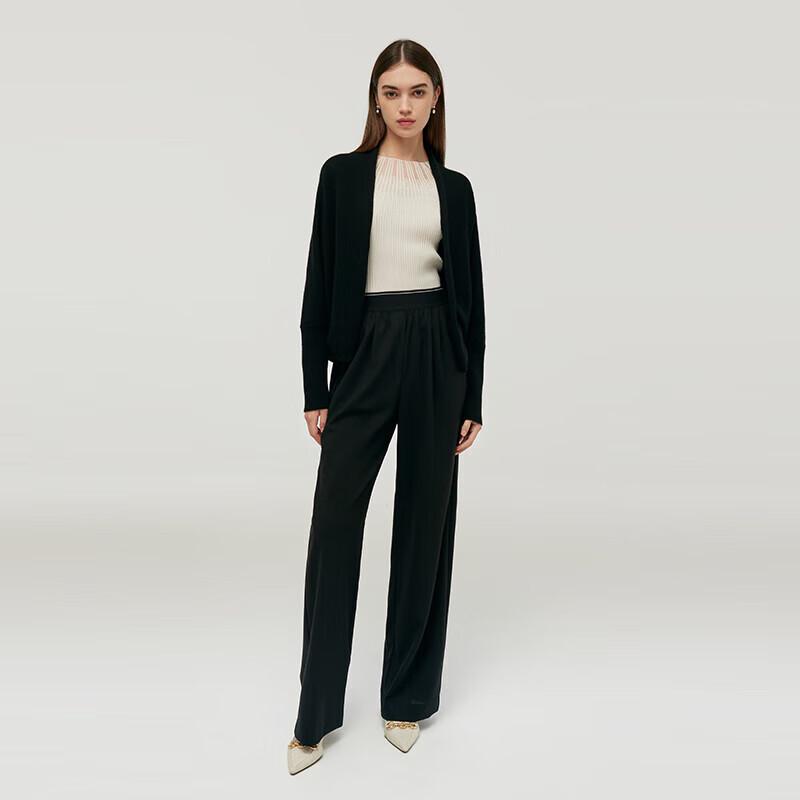 GOELIA Pure Cashmere Short Cardigan