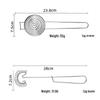 Stainless Steel Egg Separator and Whisk Set