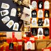 Wrapping Supplies Christmas Ball Kraft Paper Kraft Tag Christmas Labels Hang Tags Gift Wrapping