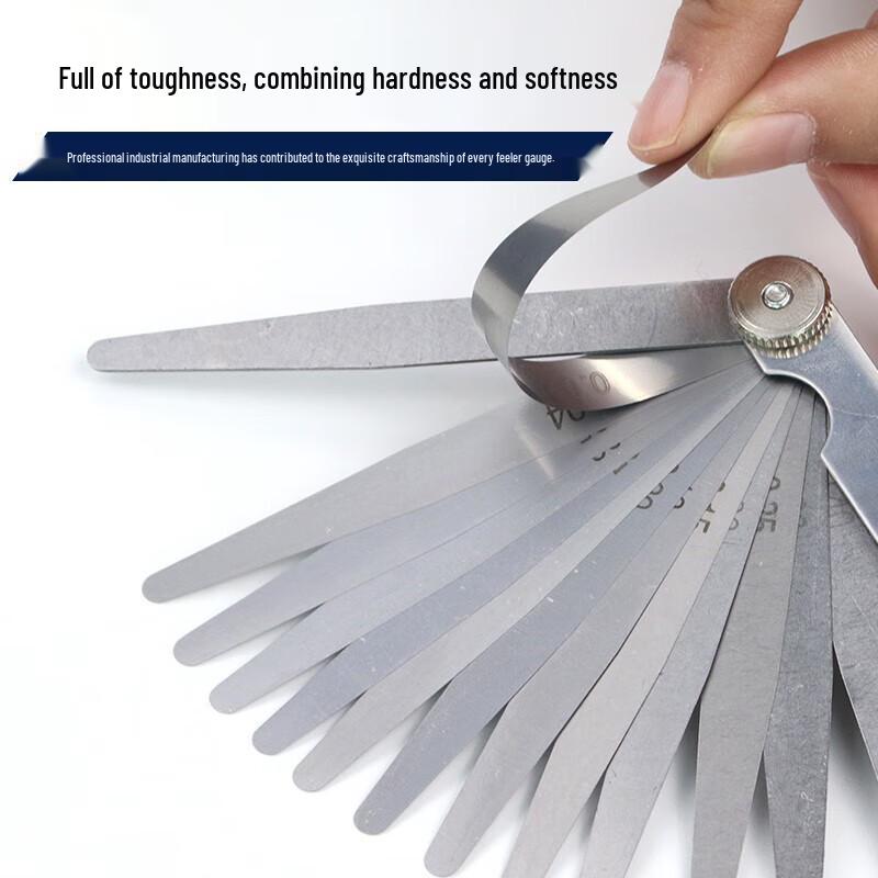 Great Wall Precision 17-Blade Metric Feeler Gauge Set