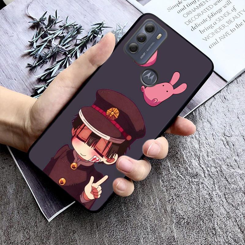 Toilet bound hanako kun Phone Case for Moto E7 Plus E32 E20 E40 Edge 20 Lite G22 G52 G20 G30 G100 G60 G50 G10 G Pure G Stylus