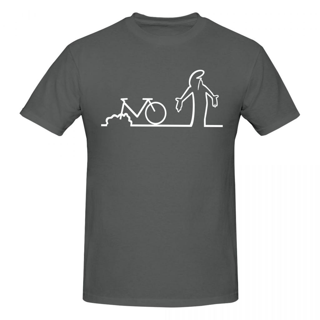 Unisex La Linea Bicycle T Shirt Streetwear Big Size Cotton Sleeve Custom Tshirt
