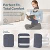4PC Oil Resistant Waist Wrap Reusable Design Body Wrap Comfort Wear Waist Support  Body Detox