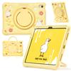 For iPad (2025)/10.9 (2022) Case Cartoon Duck Kickstand PC+Silicone+TPU Tablet Cover