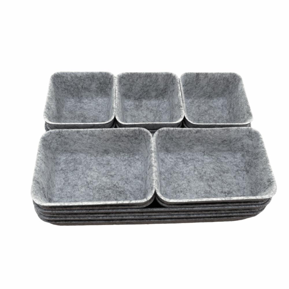 16Pcs/Set Space-Saving Drawer Organizer Creative Desktop Sundries Box Desktop Organizer