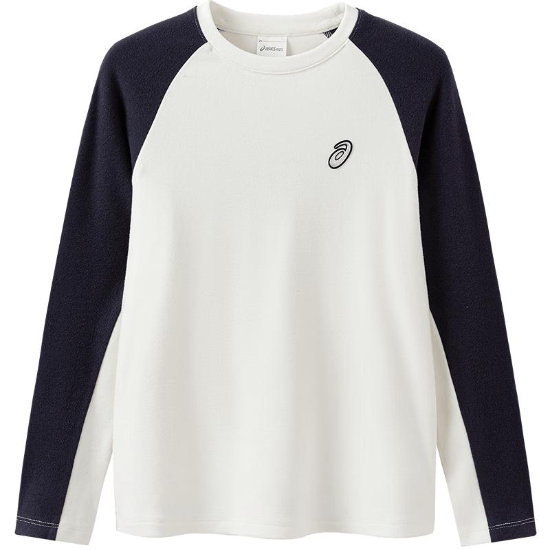 ASICS Kids' Winter Color-Block Long-Sleeve T-Shirt