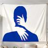 Minimalist Couples Tapestry