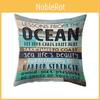 Stylish 18'' Vintage Letter Pillow Case Cushion Cover For Home Office And Sofa Decor