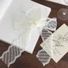 5 Yards Pure Cotton Sewing Trim DIY Craft Accessory White Flowers Fringe Trimming Ribbon Multi-size Decor Ribbon