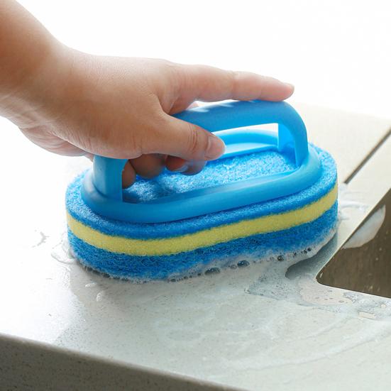 Cleaning Brush Bathtub Floor Sink Dish Scrubber Easy to Use Handcrafted Cleaning Brush Cleaning Accessory