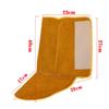 Welding Shoes Covers Lightweight Anti Splashing Fireproof Welded Foot Long