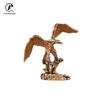 Solid Brass Eagle Figurines Miniatures Small Animal Desktop Ornaments Home Feng Shui Decorations Crafts Accessories Collections