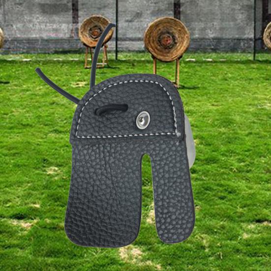 Łuczniczy ochraniacz na palce Odporny na zużycie Antypoślizgowy Dodatek Sprzęt do ćwiczeń strzeleckich Ochraniacz na palce