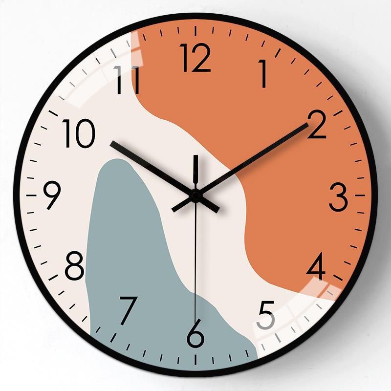 10-Inch 25Cm Creative Modern Wall Clock Home Living Room Bedroom Clock Mute Wall Quartz Clock Premium Durable Quality