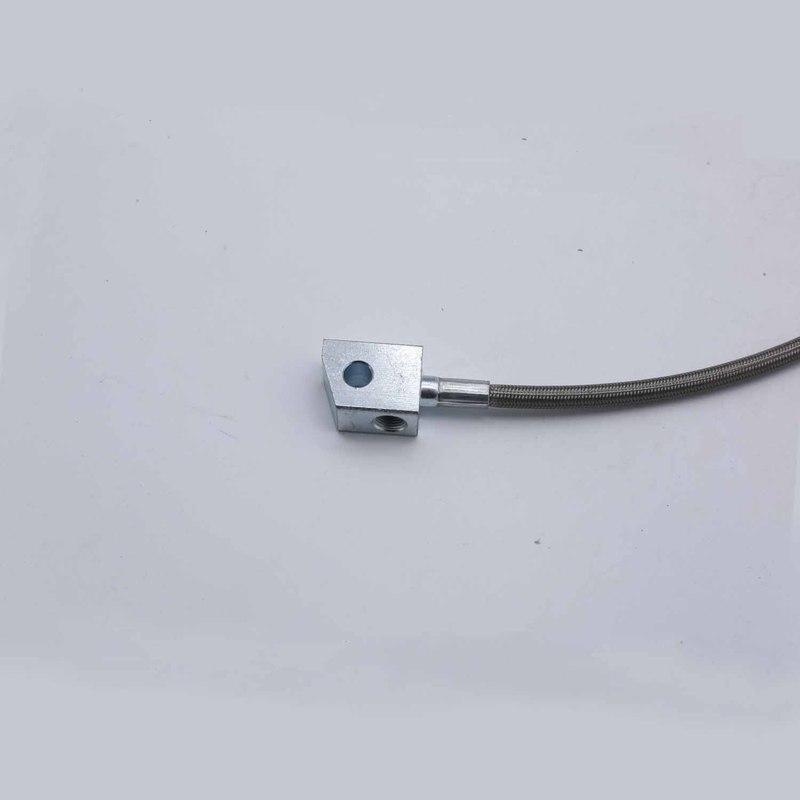 

2pcs 2 -6 Lifts Front + Rear Extended Braided Brake Hose Lines For Nissan Patrol GQ Y60 GR GU Y61 For Ford Maverick DA (Y60)