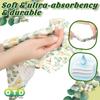 Green Restaurant Hand Towels Elegant Hotel Tableware High Quality Disposable Paper Napkins  Wedding