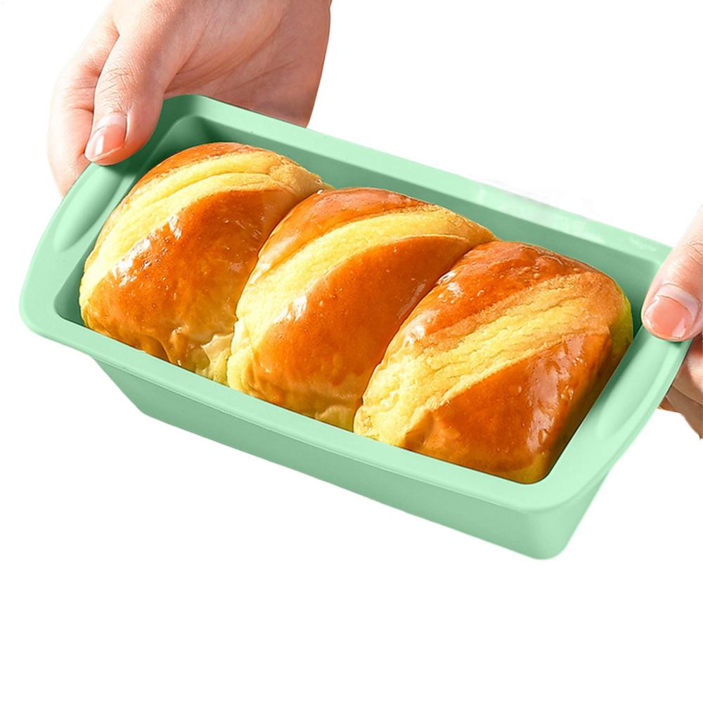 Silicone Toast Mold Non-Stick Cheese Bread Mold Muffin Mold Loaf Mold Cake Mold Easy Release Baking Mold for Breads Cakes