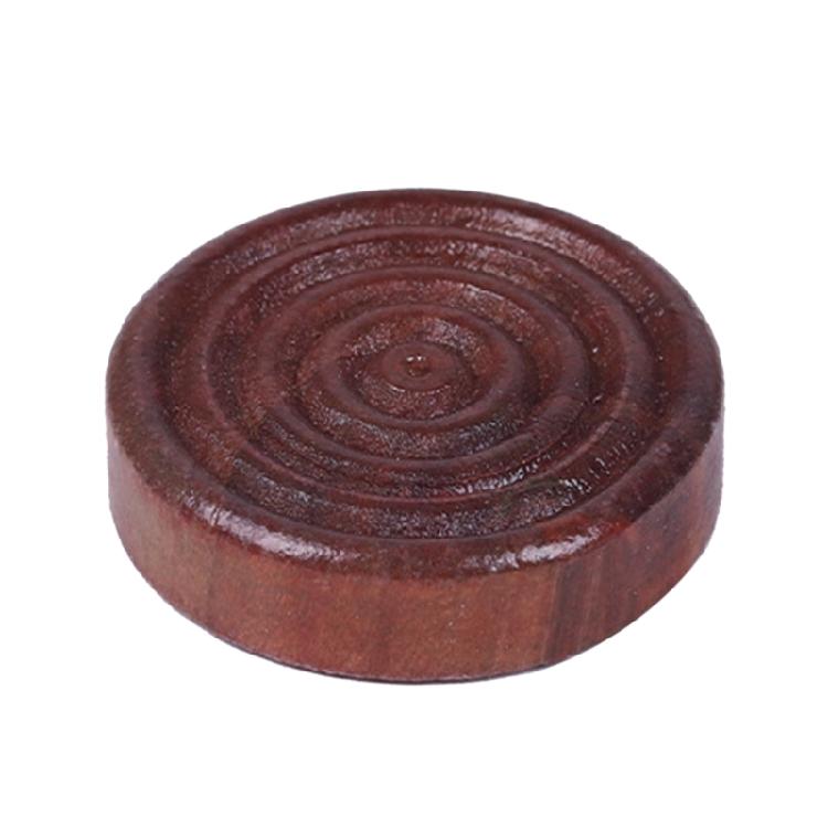 24Pcs Chess Accessories Puzzle Toy Travel Set Checker Pieces Wood Checker Set Backgammon Accessories Wood Chess Pieces