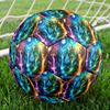 1pc Fantasy Waterfall Kingdom Theme Soccer Ball Football, Size 5, Lightweight PVC, Outdoor Training Soccer Ball,Sports Gift T61454