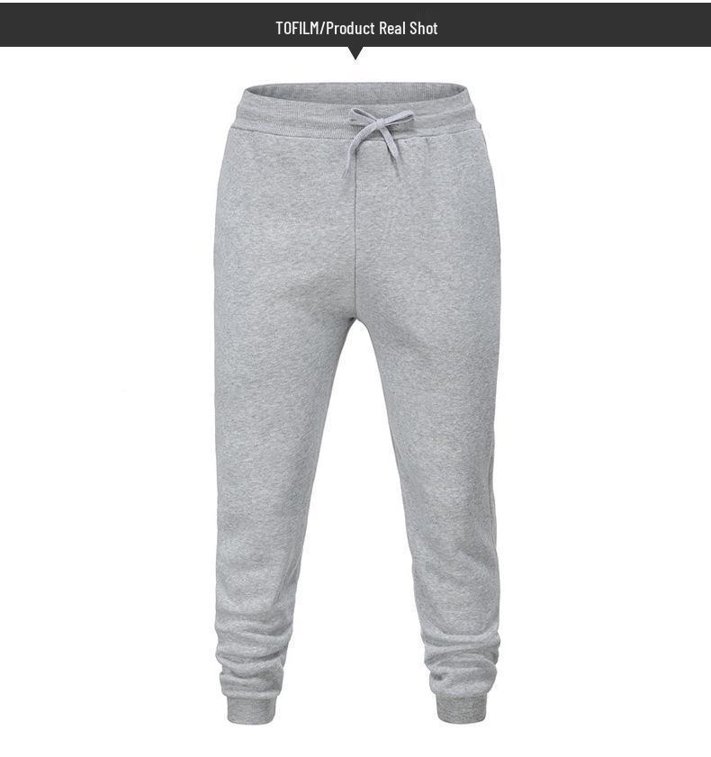 

Чоловічі приталені штани для бігу та тренувань 2022 L світло-сірий колір