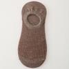 Female Spring and Summer Thin New Color Cotton Silicone Non Slip Shallow Mouth Do Not Fall with Invisible Socks