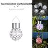 Cross-Border Waterproof Solar LED Hanging Lawn Light for Outdoor Use