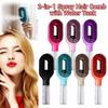 2-in-1 Spray Hair Comb with Water Tank Pink Portable Hair Styling Tool Salon Styling Brush  Home