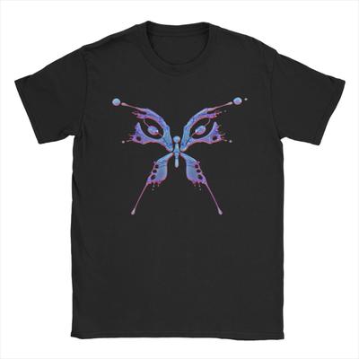 Funny Katys Perrys Butterfly TShirts Unisex Round Neck Pure Cotton T Shirts  Short Sleeve Tees Plus Size Clothes