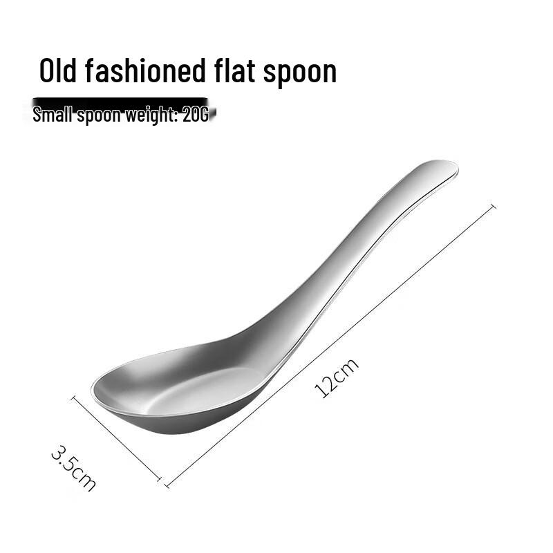 

Ru Han Small 304 Stainless Steel Flat Bottom Ingot Spoon