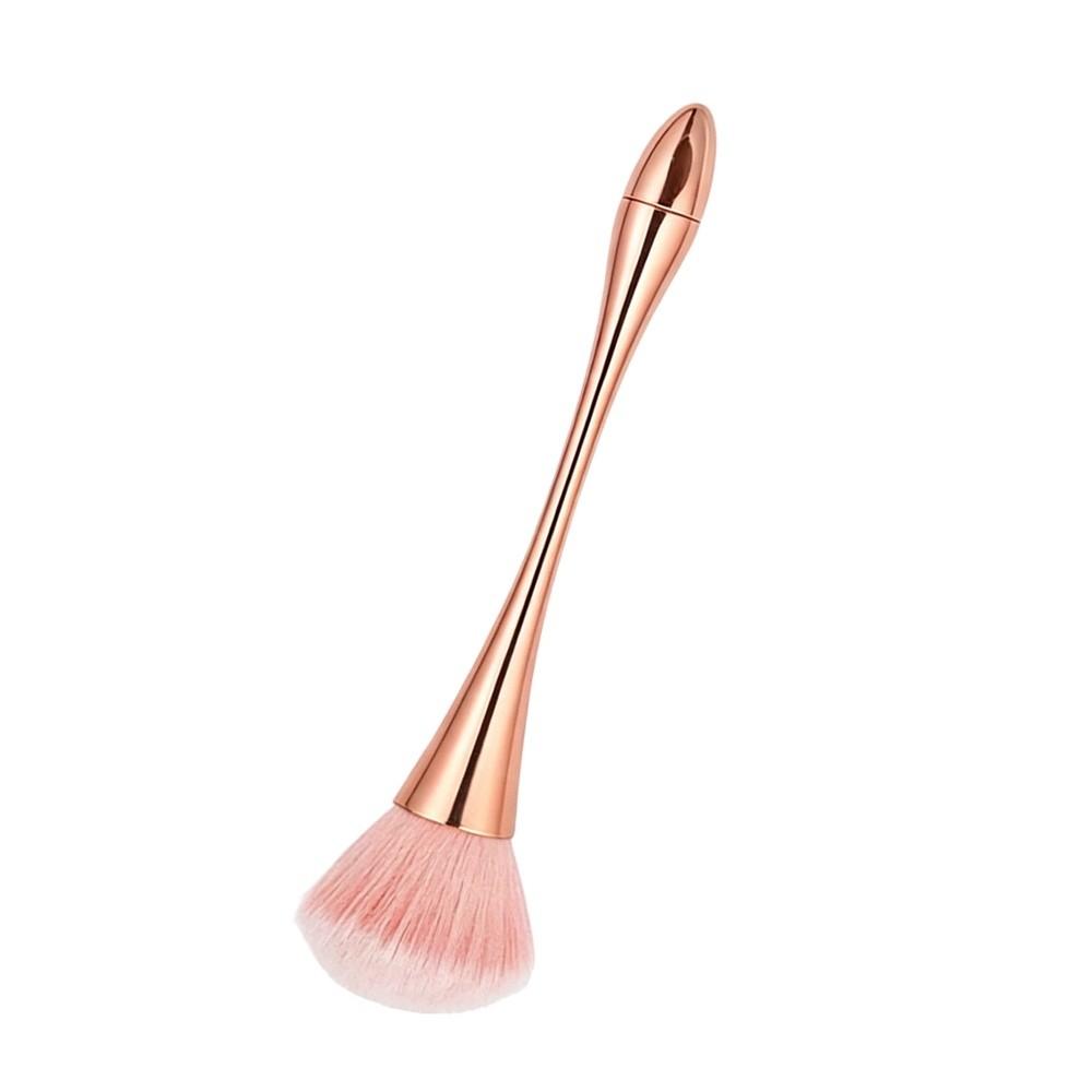 Rose Gold Powder Remover Manicure Brush Rose Gold Manicure Tool Desktop Manicure Area Tidying Work