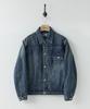 Roughside Trucker Denim Jacket Used Blue