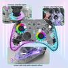 DATA FROG G04 For Nintendo Switch OLED PC Wired Wireless Transparent Game Controller with RGB Ligh