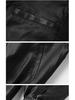 Men's Heavyweight Retro PU Leather Jacket - Autumn Trendy, Simple Loose Black Casual Workwear Outerwear
