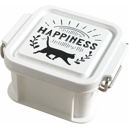 

Onishi Ken Seihan HAPPINESS Lunch Box (White, 300ml) (Small) AJX-1001
