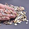 30pcs/Lot Random Mix Vintage Silver/Gold Color Bright/Matte Cute Metal Charms For Jewelry Making Supplies Butterfly Pendant Bulk