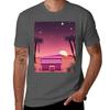 Piano In The Egyptian Desert With Pyramids Jungles Lanterns Ancient Rome Tshirt Work Style Casual Tshirt