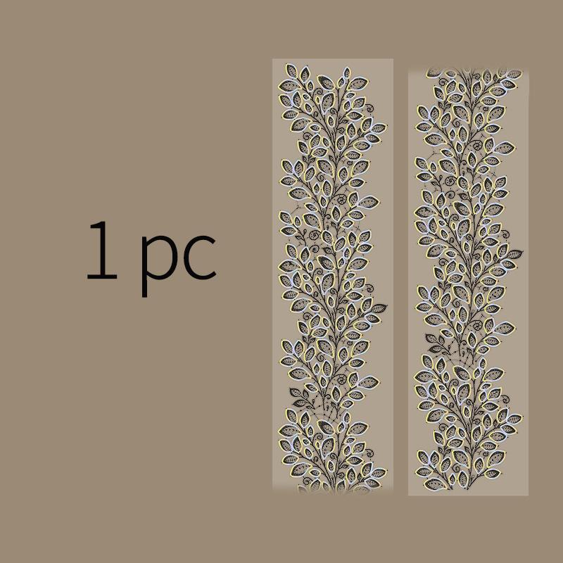 

5.5cm*2m Silver stamping Lace tape Decorative Stick Labels Scrapbooking material Adhesive Diy Junk Journal Supplies