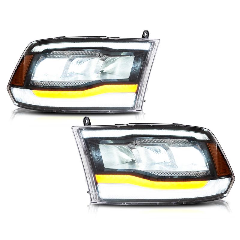 Dodge Ram 1500/2500/3500 LED Breathing Welcome Headlight Assembly