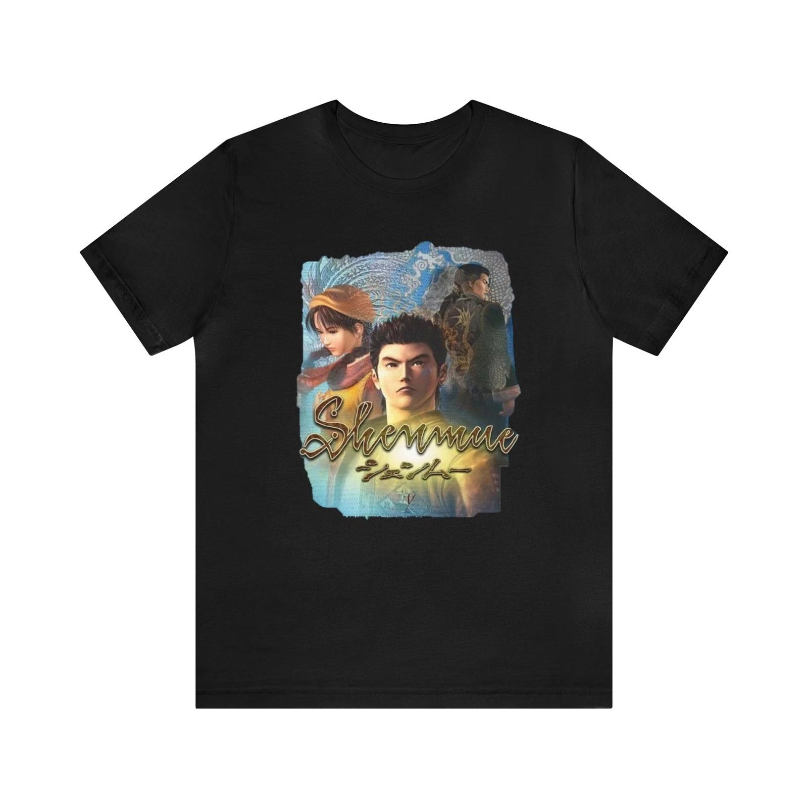 

Shenmue Sega Dreamcast Cover Art Retro Style Unisex Short Sleeve 100% Cotton T-shirt Mens Womens Tees Top 4XL